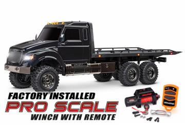 TRX-6 Ultimate RC Hauler 6x6 TQi Svart med winch