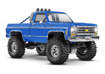 TRX-4M Chevrolet K-10 High Trail RTR Blå - 2S LiPo/USB Laddare