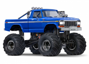 TRX-4MT Ford F-150 Monster Truck RTR Blue - 2S LiPo/USB Charger in the group Brands / T / Traxxas / Models at Minicars Hobby Distribution AB (TRX98044-1-BLUE)