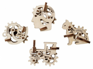 Ugears U-Fidget Tribiks