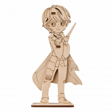 Ugears Coloring Ronald Weasley i gruppen Katalog / Bygghobby / Byggsatser Trä & Metall / Träbyggsatser Mekaniska hos Minicars Hobby Distribution AB (UG70240)