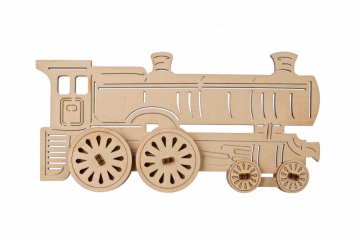 Ugears Coloring Hogwarts Express in the group Build Hobby / Wood & Metal Models / Wooden Model Mechanical at Minicars Hobby Distribution AB (UG70245)