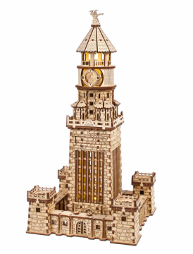 Ugears Lighthouse of Alexandria i gruppen Bygghobby / Byggsatser Tr & Metall / Trbyggsatser Mekaniska hos Minicars Hobby Distribution AB (UG70254)