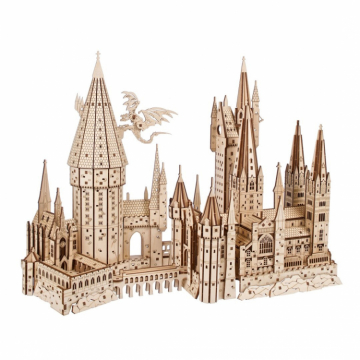 Ugears Hogwarts Castle Harry Potter i gruppen Katalog / Bygghobby / Byggsatser Trä & Metall / Träbyggsatser Mekaniska hos Minicars Hobby Distribution AB (UG70256)