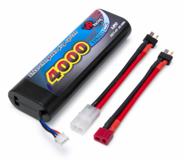 Li-Po Batteri 2S 7,4V 4000mAh 40C Multi-kontakt