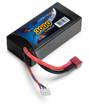 Li-Po Batteri 3S 11,1V 3000mAh 35C Hard T-Kontakt*