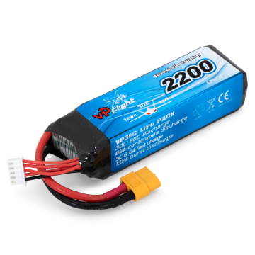 Li-Po Batteri 4S 14,8V 2200mAh 30C XT60-Kontakt