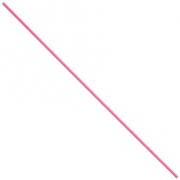 Antennrör Neon Rosa bulk 3.2 x 311 mm (24)