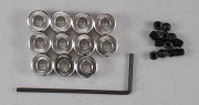 Stoppring 5/32" 4 mm (12)