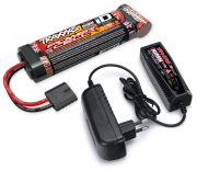 Laddare 2969G och 8,4v NiMH 3000mAh iD Combo