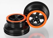 Fälg SCT Svart-Orange 2.2/3.0" 4WD/2WD Bak (2)