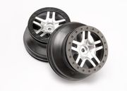 Fälg SCT Split-Spoke Krom-Svart 2.2/3.0" 4WD/2WD Bak (2)