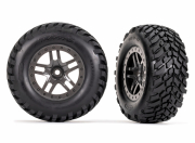 Däck & Fälg SCT Offroad/ Split-Spoke Gray 2.8" 4WD TSM (2)