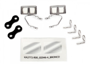 Backspeglar Set Krom Ford Bronco(1979), F-150