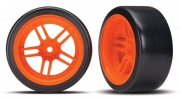 Däck & Fälg Drift 1.9" på Orange Ekerfälg Bak (2)