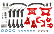 Uppgradering Extreme Heavy Duty Röd Hoss, Rustler, Slash, Raptor R - 4x4