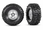 Däck & Fälg Mickey Thompson Baja Pro Xs/ Matt Krom 2.4x1.0" (2)