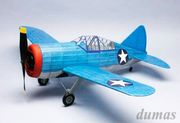 Brewster F2A-3 Buffalo 762mm Träbyggsats