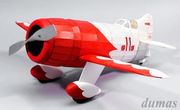 Gee Bee R-1 Racer 610mm Träbyggsats