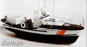 US Coast Guard Lifeboat 838mm Träbyggsats