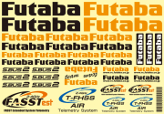 Futaba Original dekal flyg 18x26cm