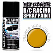 Transparent  Inca Gul R/C Racing Spray Färg 150 ml