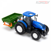 Traktor med gödselspridare RC RTR 1:24