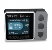 SkyRC B6neo DC Laddare Input 10-28volt, 12A Svart/Grå