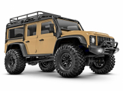 TRX-4M 1/18 Land Rover Defender Crawler Tan RTR - 2S LiPo/USB Laddare