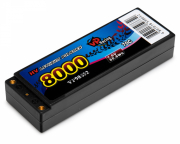 Li-Po Batteri 2S 7,6V 8000mAh 70C EFRA2019