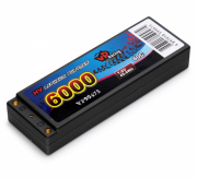 Li-Po Batteri 2S 7,6V 6000mAh 60C LCG EFRA2020*