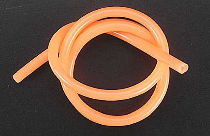 Silikonslang Orange 60cm (2mm id) i gruppen Katalog / Fabrikat / D / Du-Bro / Bränsletillbehör hos Minicars Hobby Distribution AB (132232)