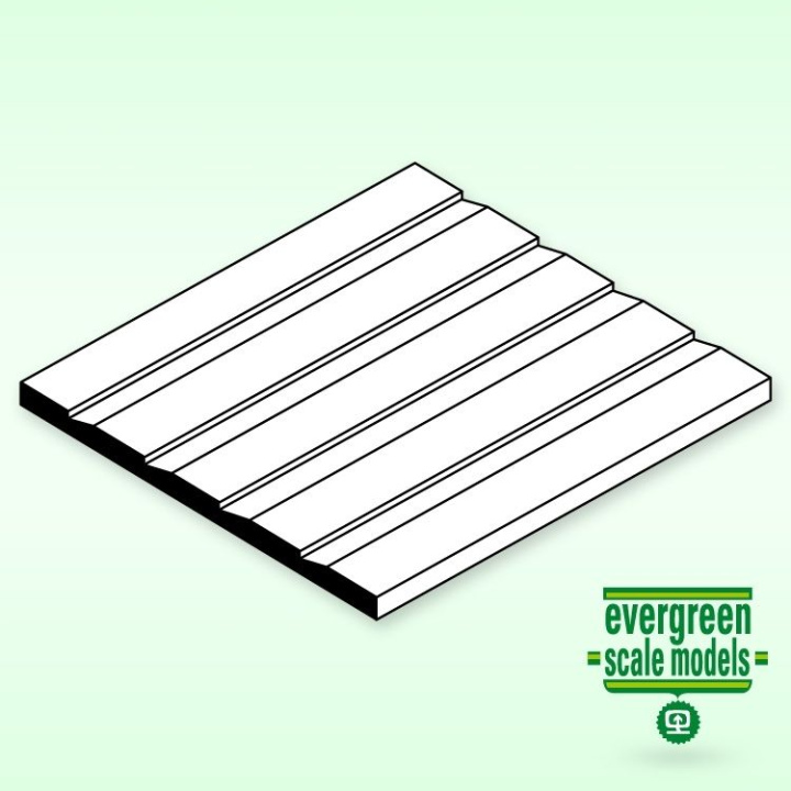 Panel Skiva 1x150x300 mm 2.1 space i gruppen Katalog / Fabrikat / E / Evergreen / Panelskivor 15x30cm hos Minicars Hobby Distribution AB (154083)