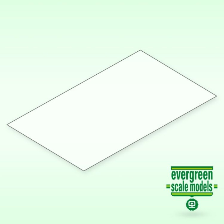 Klarplast 0.13x150x300 mm (3) i gruppen Katalog / Fabrikat / E / Evergreen / Klarplast 15x30cm hos Minicars Hobby Distribution AB (159005)