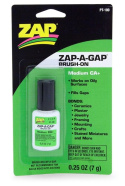 ZAP CA+ 1/4 oz 7gr Brush-On Grön