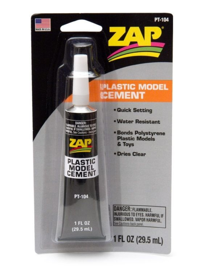 Plastmodel Lim 1oz (29.5 ml) ZAP i gruppen Katalog / Fabrikat / Z / ZAP / ZAP Lim hos Minicars Hobby Distribution AB (40PT104)