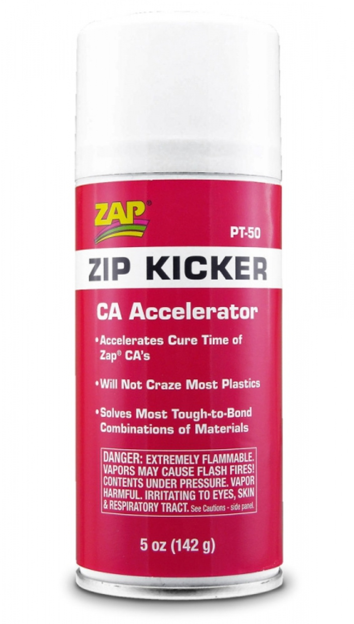 ZAP ZIP CA Kicker Aerosol 142g i gruppen Katalog / Fabrikat / Z / ZAP / ZAP Lim hos Minicars Hobby Distribution AB (40PT50)