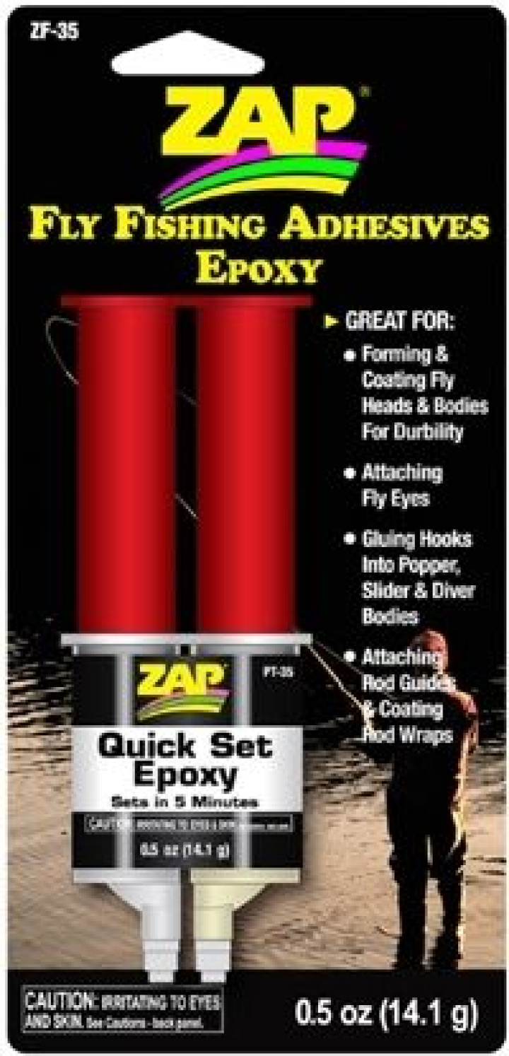 ZAP Epoxi-snabb 14,1 gram Fly Fishing* UTGÅTT i gruppen Katalog / Fabrikat / Z / ZAP / ZAP Lim hos Minicars Hobby Distribution AB (40ZF35)