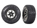 Däck & Fälg BFGoodrich All-Terrain T/A Svartkrom 2.2/3.0\'\' 2WD Fram/4WD (2)