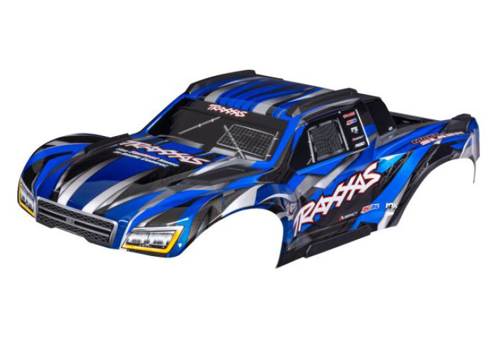 Kaross Maxx Slash Blå i gruppen Katalog / Fabrikat / T / Traxxas / Karosser & Tillbehör hos Minicars Hobby Distribution AB (4210211-BLUE)