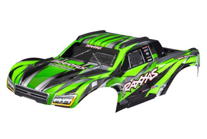 Kaross Maxx Slash Grön i gruppen Katalog / Fabrikat / T / Traxxas / Karosser & Tillbehör hos Minicars Hobby Distribution AB (4210211-GRN)