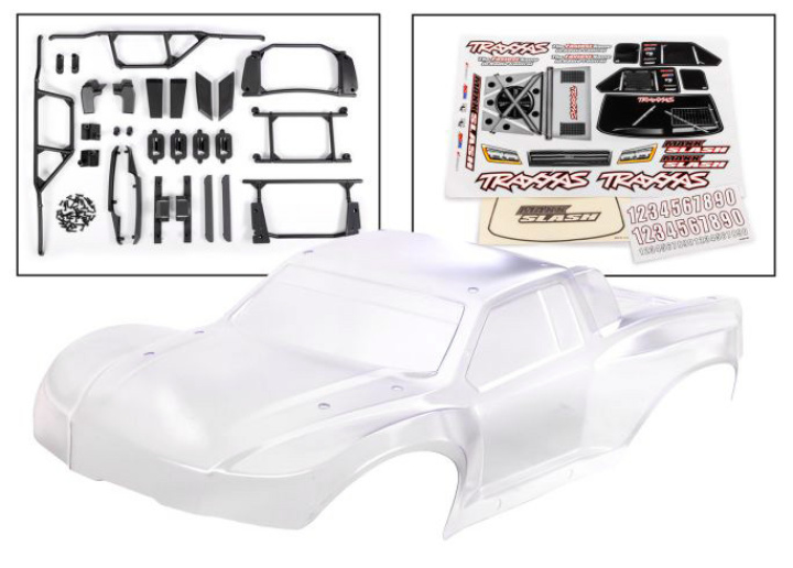 Kaross Maxx Slash Heavy Duty Omålad i gruppen Katalog / Fabrikat / T / Traxxas / Karosser & Tillbehör hos Minicars Hobby Distribution AB (4210211R)