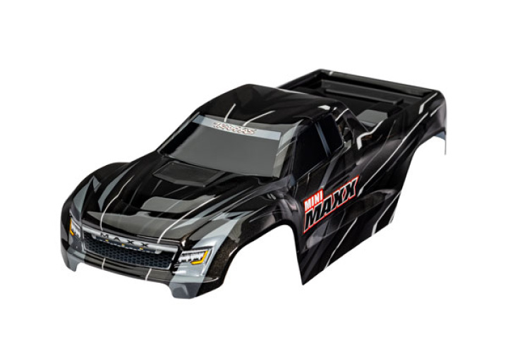 Kaross Mini Maxx Svart i gruppen Katalog / Fabrikat / T / Traxxas / Karosser & Tillbehör hos Minicars Hobby Distribution AB (4210711-BLK)