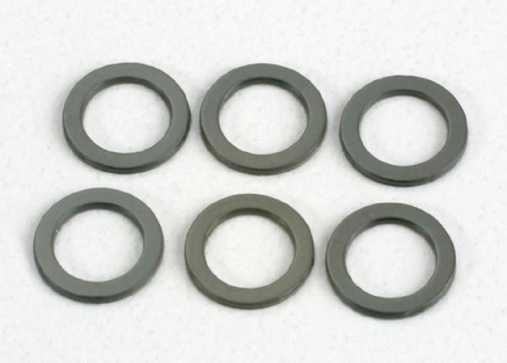 Bricka 4x6x0,5mm Teflon-belagda (6) i gruppen Katalog / Fabrikat / T / Traxxas / Skruv, Mutter & Brickor hos Minicars Hobby Distribution AB (421549)