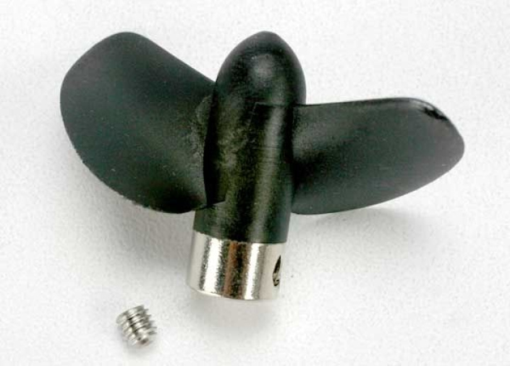 Propeller Vänster 4mm Villain EX i gruppen Katalog / Fabrikat / T / Traxxas / Reservdelar hos Minicars Hobby Distribution AB (421584)