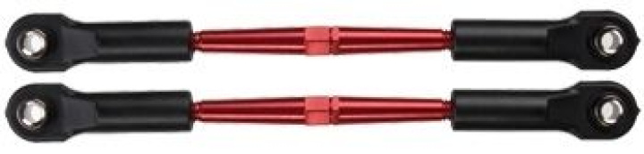 Turnbuckles Styrstag Komplett 96mm Aluminium Röd (2) i gruppen Katalog / Fabrikat / T / Traxxas / Reservdelar hos Minicars Hobby Distribution AB (422336X)