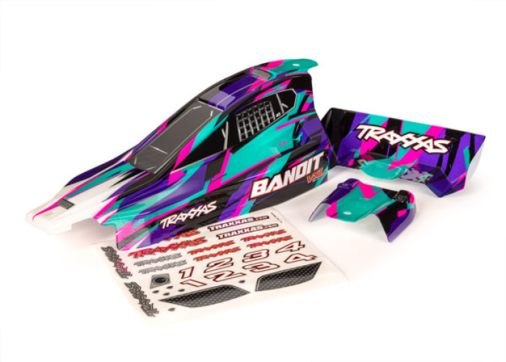 Kaross Bandit VXL Lila Målad i gruppen Katalog / Fabrikat / T / Traxxas / Karosser & Tillbehör hos Minicars Hobby Distribution AB (422436T)