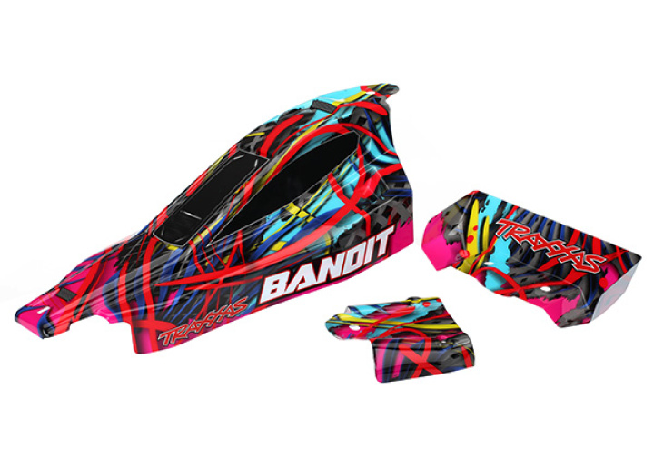 Kaross Bandit Hawaiian Målad i gruppen Katalog / Fabrikat / T / Traxxas / Karosser & Tillbehör hos Minicars Hobby Distribution AB (422449)