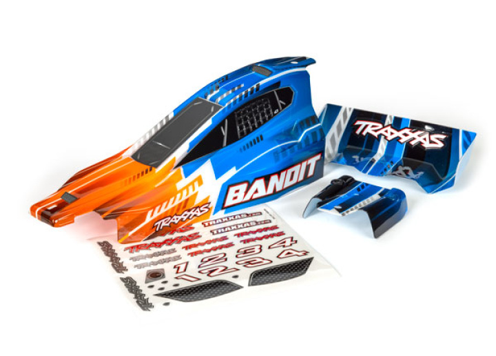 Kaross Bandit Orange Målad i gruppen Katalog / Fabrikat / T / Traxxas / Karosser & Tillbehör hos Minicars Hobby Distribution AB (422450T)