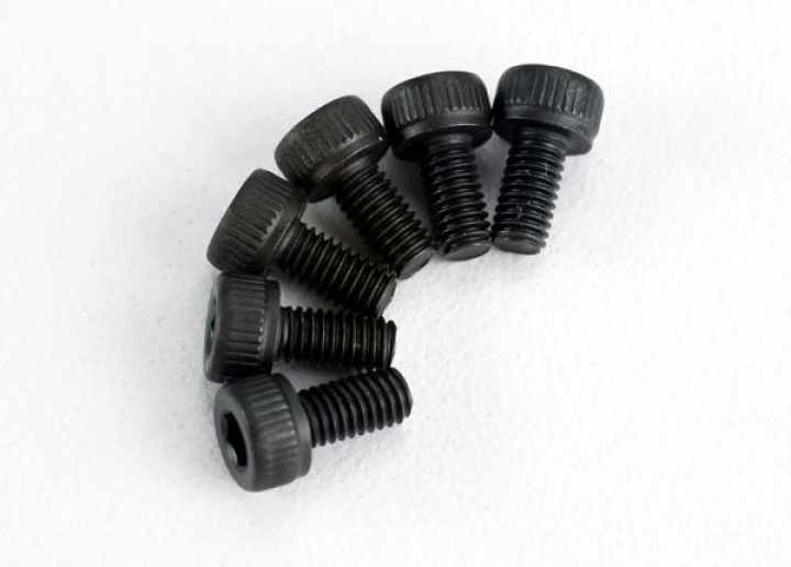 Skruv M3x6mm Hög Insex (6) i gruppen Katalog / Fabrikat / T / Traxxas / Skruv, Mutter & Brickor hos Minicars Hobby Distribution AB (422554)